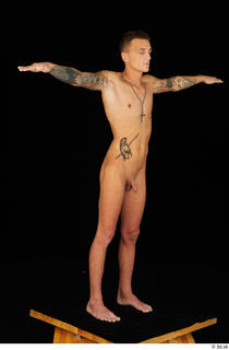 Claudio nude standing t-pose tattoo whole body 0003.jpg